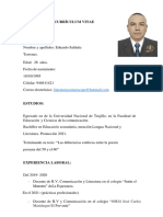 Currículum Vitae: 80824 José Carlos Mariátegui El Porvenir"