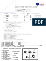 Basic 1. CH 1 and 2