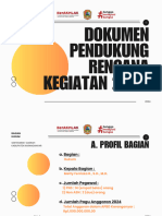 Dokumen Pendukung Rencana Kegiatan 2024