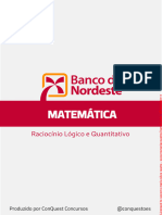 Matemática - Raciocínio Lógico e Quantitativo