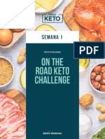 Menu y Lista de Compras Semana 1 (Ilustrado) - On The Road - Hola Keto