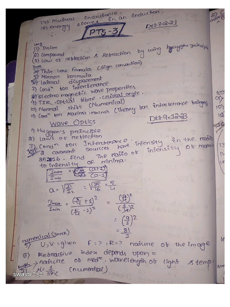 Pts 3 Phy | PDF