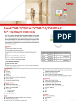 Fanvil - Y501-Y Series - Datasheet