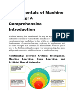 Fundamentals of Machine Learning II