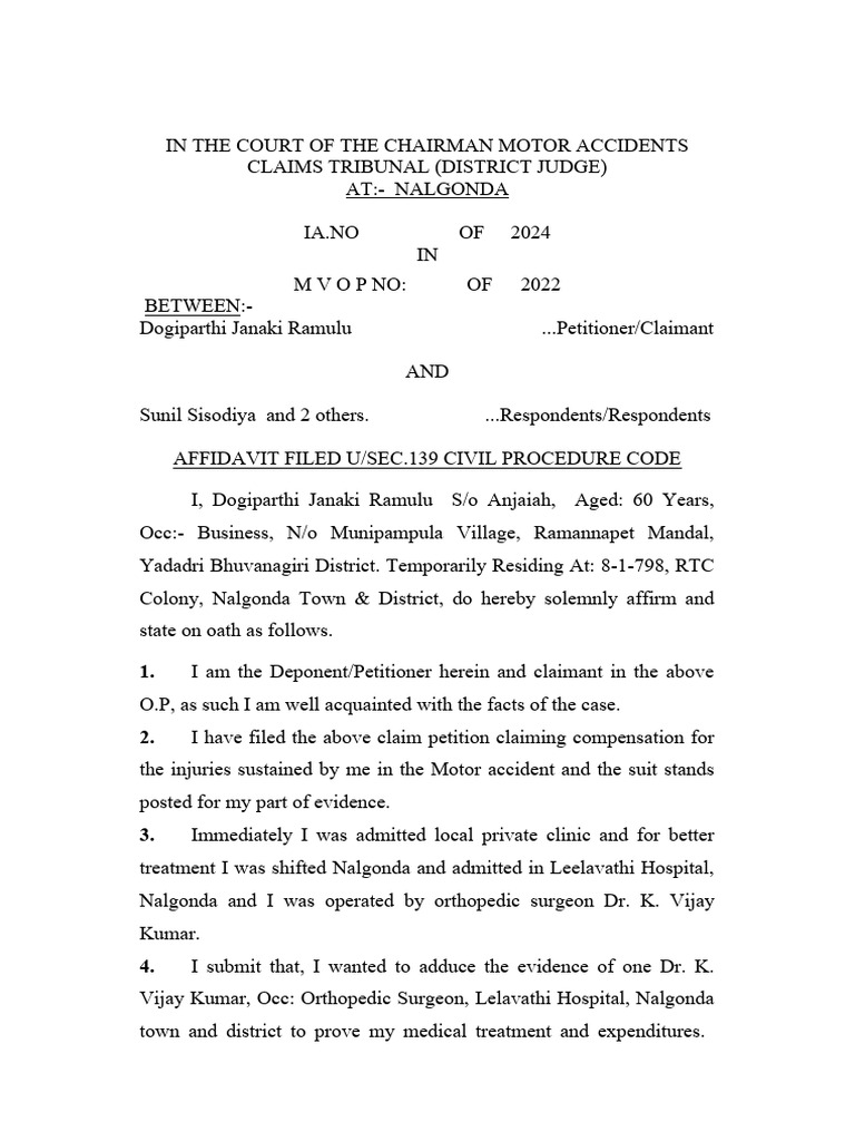 Order 26 rule 1 to 3 for appoint commissioner to interagate the witness