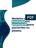 Modelo de Evolução em Prontuário