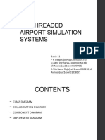 Multithreaded Airport Simulation Systems
