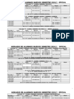 Horarios Nuevos 2024-1 - OFICIAL