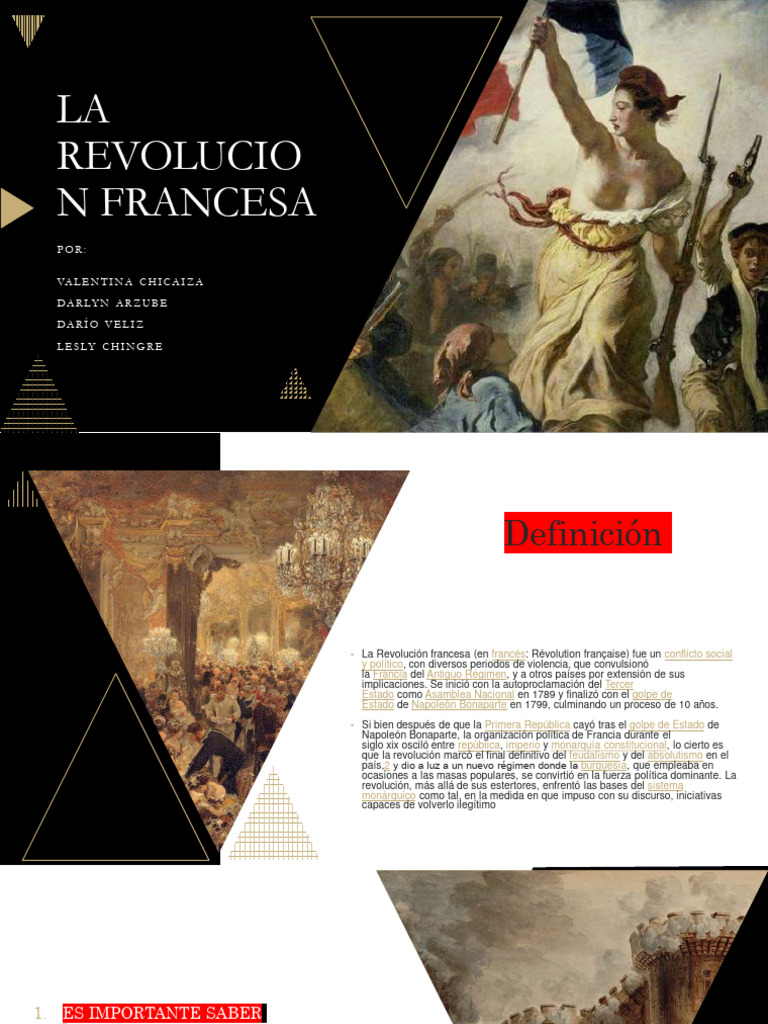 La Revolucion Francesa Yaaaa | PDF | revolución Francesa | Francia