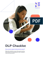 Next DLP Data Loss Prevention Checklist