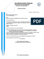 Convocatoria A Juntas de Primero Bgu Tercer Trimestre Bgu