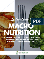 Le Guide de La MACRO Nutrition