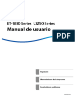 Manual Impresora Epson ET-1810 - L1250 - ES