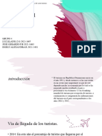 Cuadro Comparativo Del Turismo en RD 2014-15