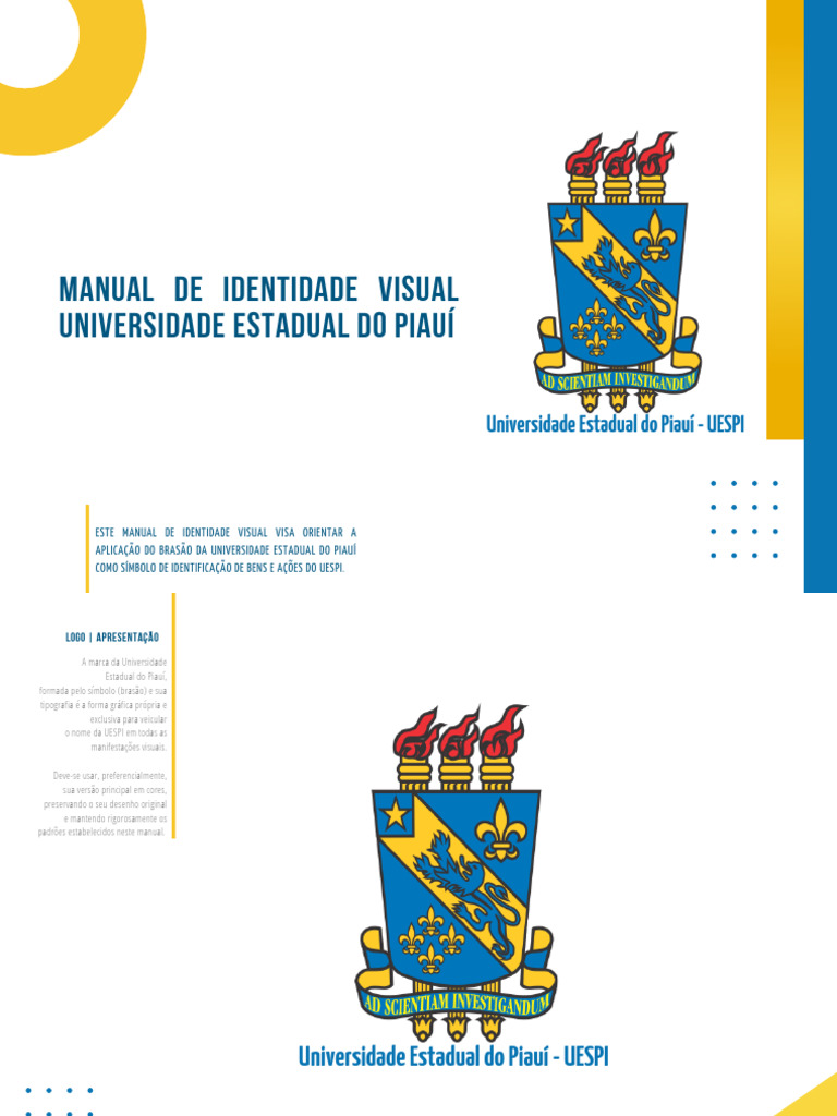 Manual de Identidade Visual Uespi PDF | PDF | Tipografia | Design gráfico