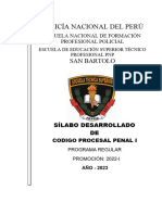 SILABUS CODIGO PROCESAL PENAL (1)