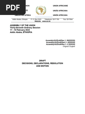 AU Communique _Draft Dec 1 - 38 (XXXVII) _E (1)
