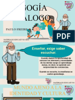 Pedagogía Del Diálogo (Paulo Freire)