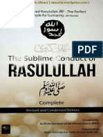 Sublime Conduct of Rasulullah