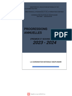 HG - PROGRESSION 2023-2024 - 29 SEnMAIlNES