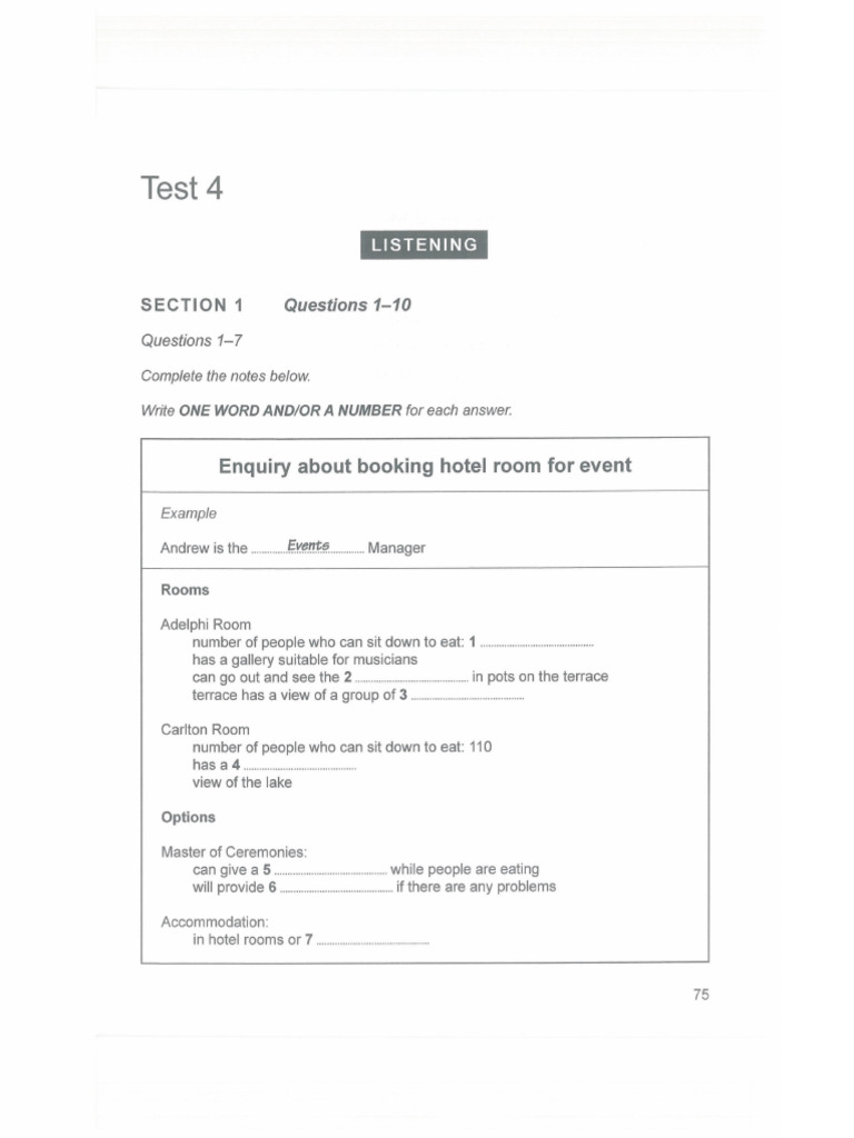 Cam 14 Test 4 Lis Pdf