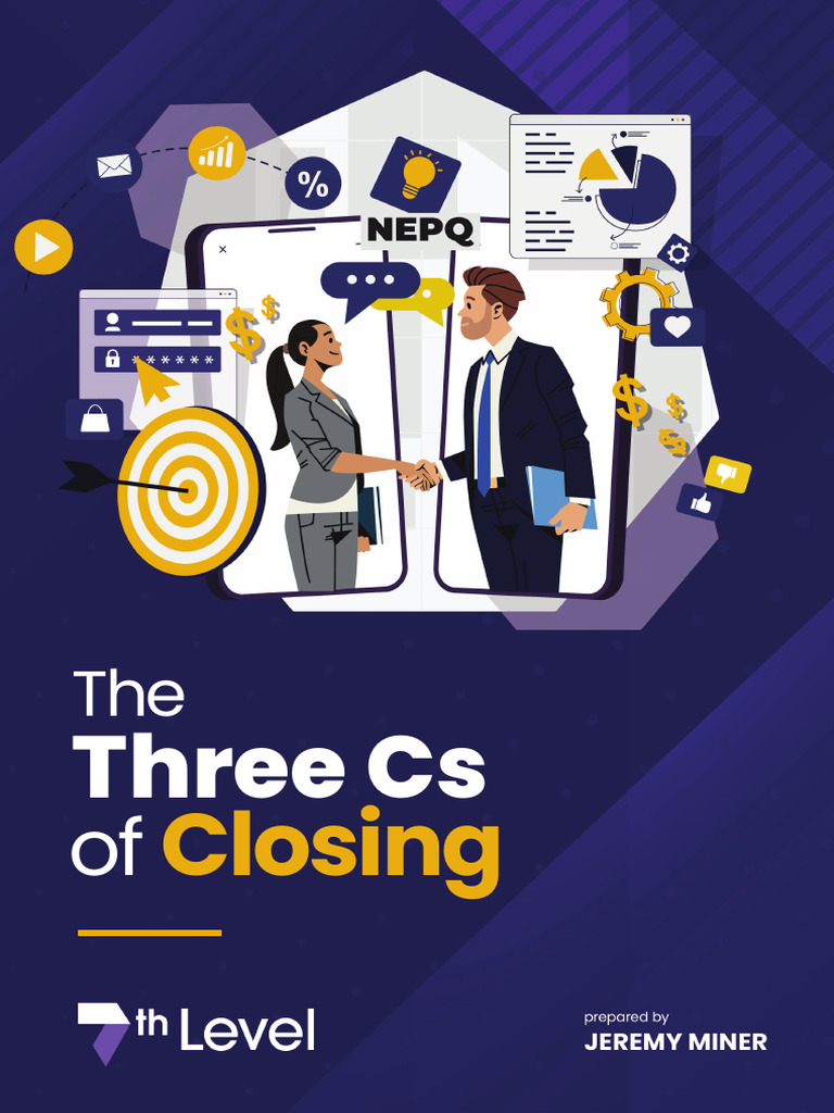 Three Cs of Closing in Sales | PDF