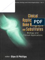 Clinical Applications of Bones Allografts and Substitutes by Glyn O. Phillips