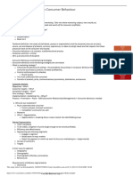 Class 2 Introduction To Consumer Behaviour PDF
