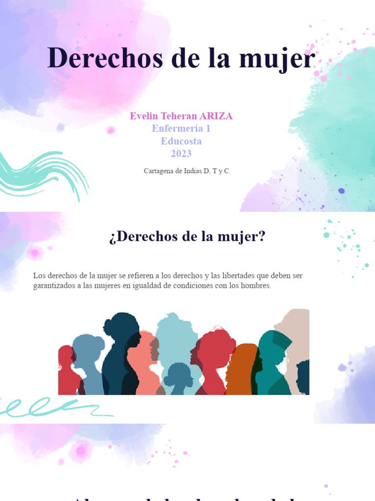 Derechos fundamentales de la mujer | PDF | Política