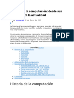 Historia de La Computación