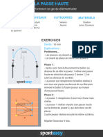 Blog - Fiche D Entrainement - Volley - La Passe Haute