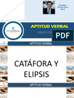 SB - RV-T 5 - LA CATÁFORA Y LA ELIPSIS (31-08-2021) Prof. Carlos de La Torre