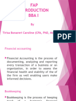 Fundamental Principles of Accounting