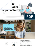 Texto Dissertativo Argumentativo