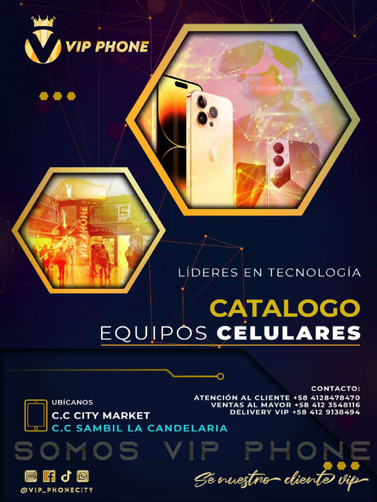 Catálogo de Celulares VIP 2025 | PDF | Yo telefono | Hardware de la ...