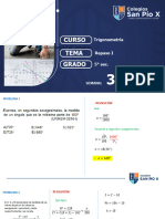 Trigonometría 5° Sec - Semana 30 - Repaso I Ok