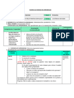 Sesion de Aprendizaje 1 de Febrero Del 2024