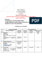 Proiect Didactic 3 Psihologie