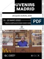 Souvenirs de Madrid de Jacques Duron - Flores en La Sombra