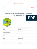 Progress Real Count Pileg 2024 DPRD Kab. Manggarai Barat - SSCN