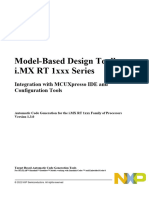Model Based Design Toolbox IMXRT Series MCUX Tools Integration Quick Guide