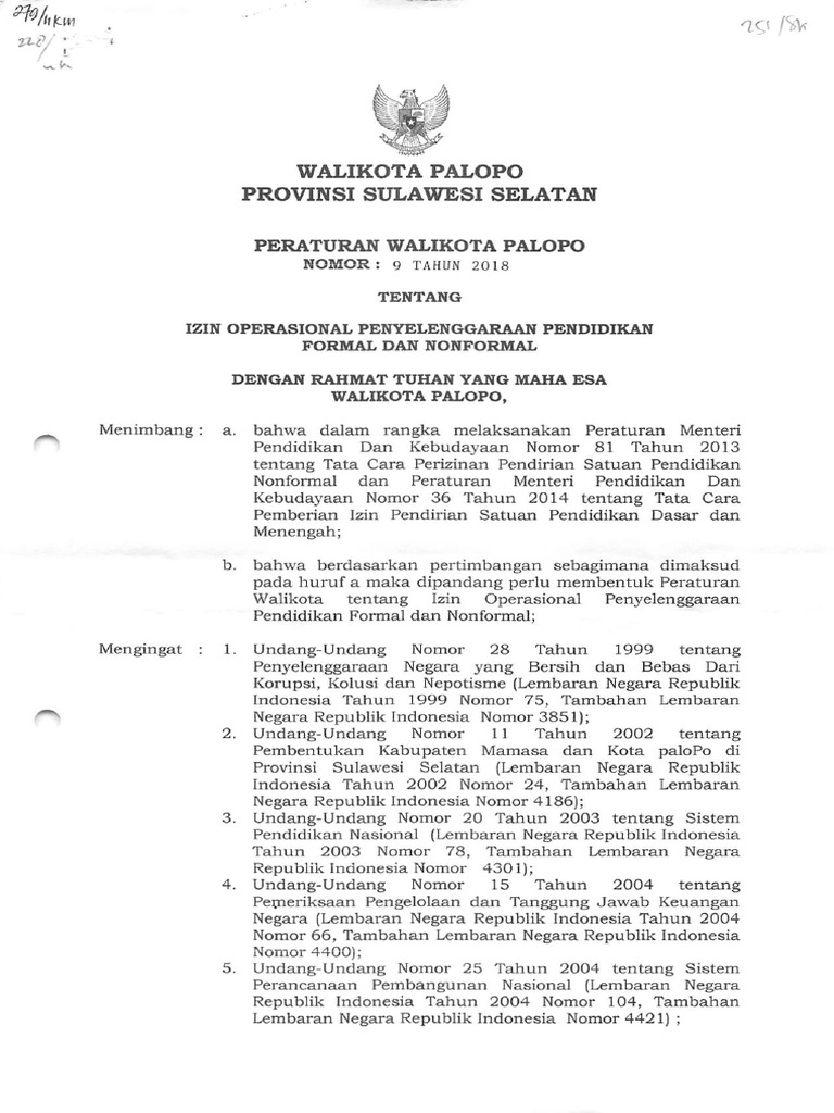 peraturan-walikota-no-9-tahun-2018-tentang-izin-operasional