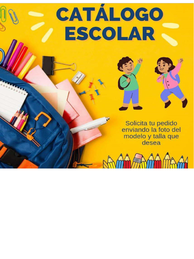 Catalogo escolar pdf io pdf
