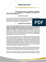 2023 Ley Numero 395 de Ingresos para El Municipio de Ayutla de Los Libres