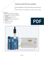 Práctica 3 Secuencia de Encendido de Led Con Pulsador