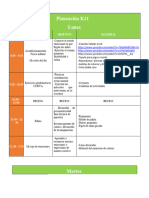 Planeación Semana Del 14 - 18 SEP