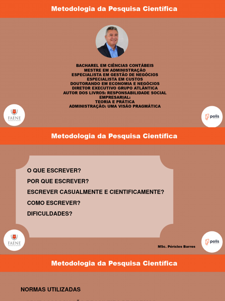 Metodologia da Pesquisa Científica | PDF | Método científico | Science