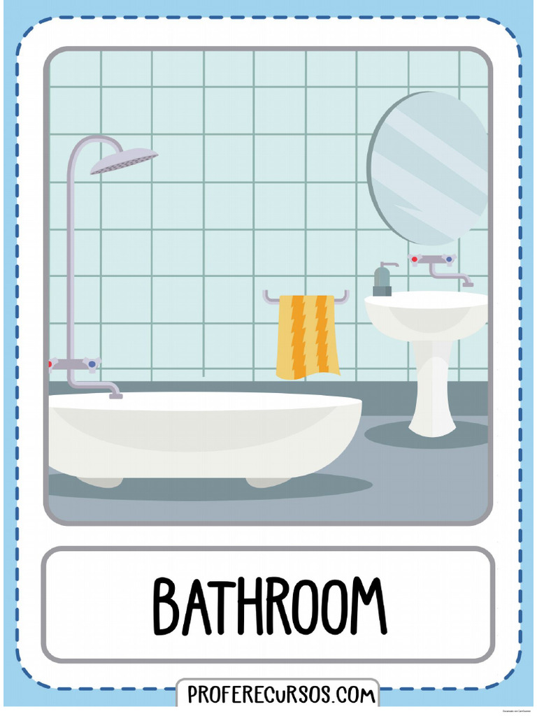 House Parts Flashcards Proferecursos | PDF