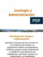 Aportes de La Psicologia A La Admin Is Trac Ion