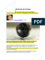 Parábola Da Demissão Da Formiga Desmotivada